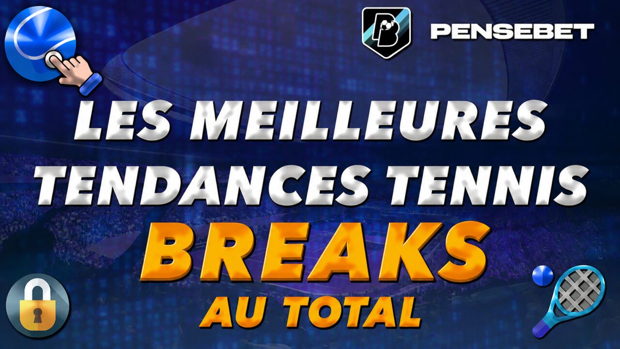 Tendances Tennis ATP 'Breaks au total' du 04-08-2026