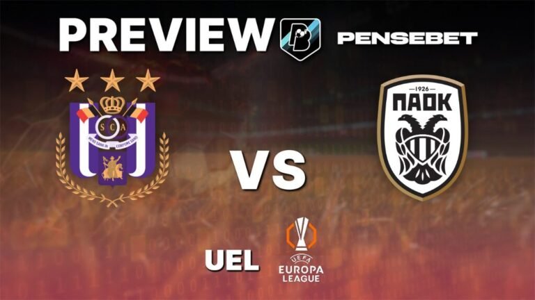 Anderlecht vs PAOK – Pronostic Gratuit Europa League – 13/08/2026