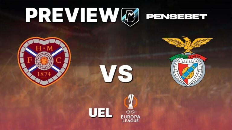 Hearts vs Benfica – Pronostic Gratuit Europa League – 13/08/2026
