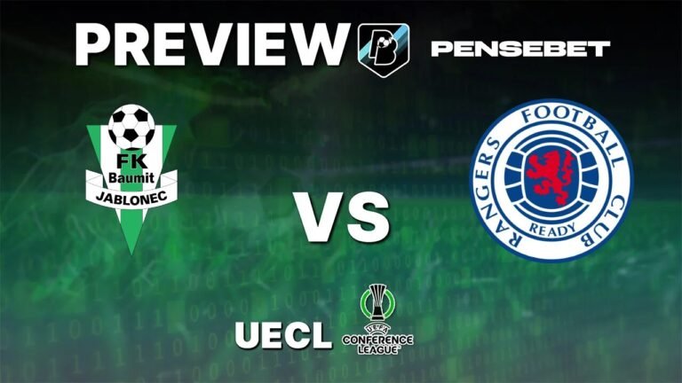 Jablonec vs Rangers – Pronostic Gratuit Conference League – 27/08/2026