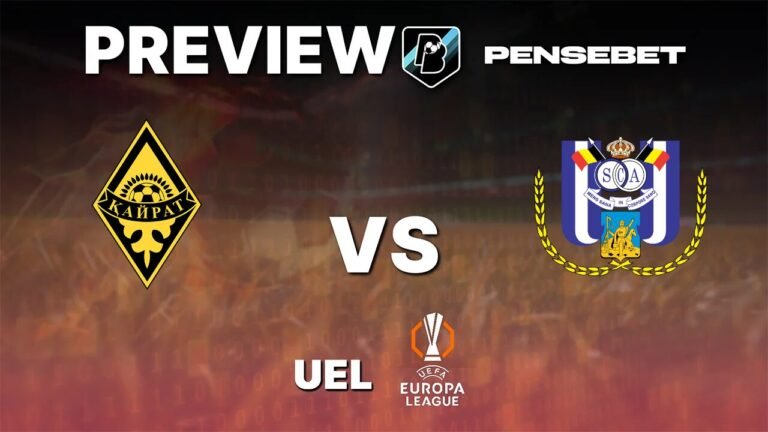 Kairat Almaty vs Anderlecht – Pronostic Gratuit Europa League – 20/08/2026