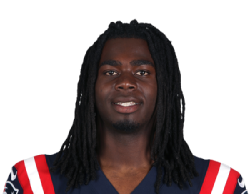 Photo de Rhamondre Stevenson en NFL avec New England Patriots