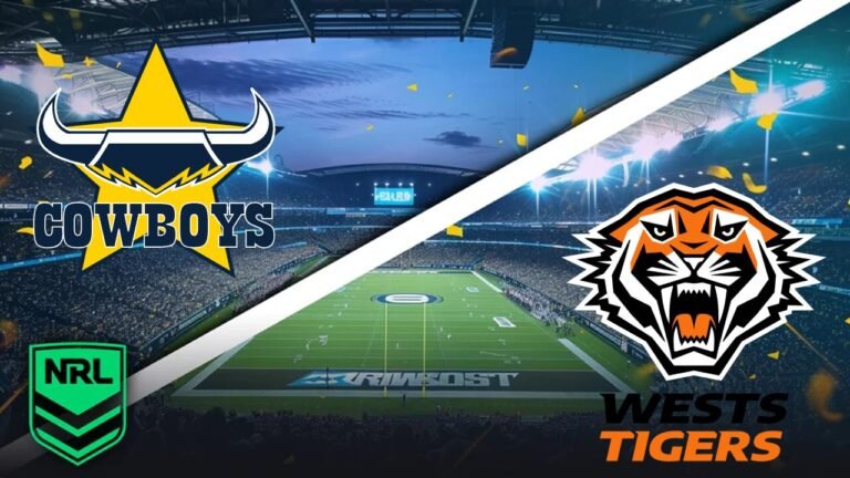 North Queensland Cowboys vs Wests Tigers – Pronostic Gratuit NRL – 29/08/2026