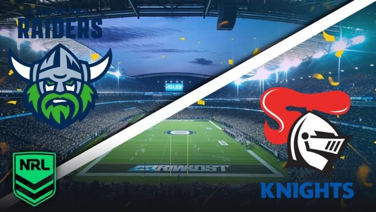 Raiders vs Knights – Pronostic Gratuit NRL – 09/08/2026
