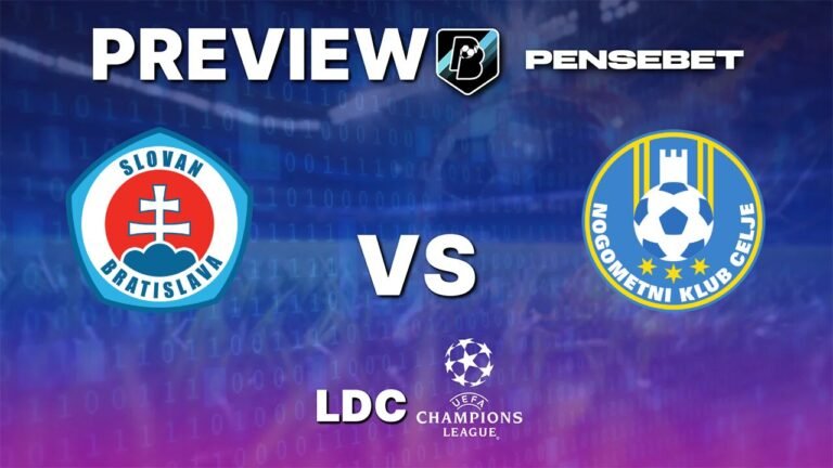 Slovan Bratislava vs Celje – Pronostic Gratuit Ligue des Champions – 19/08/2026