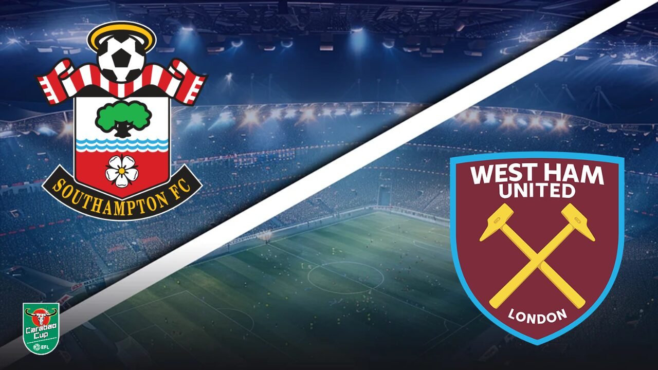 Pronostic Southampton vs West Ham United EFL Cup