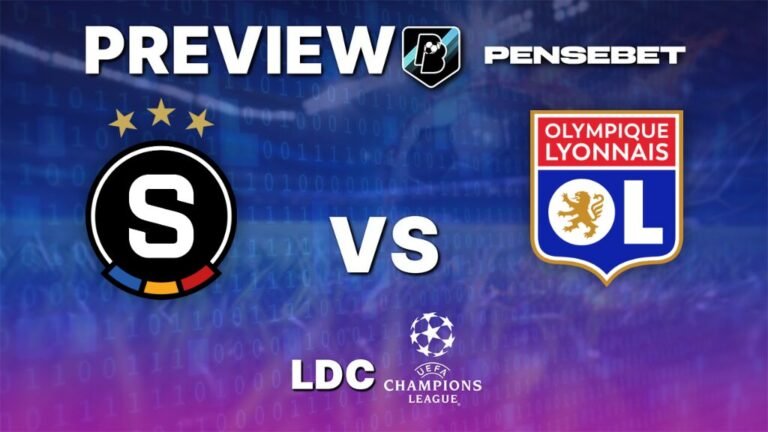 Sparta Prague vs Olympique Lyonnais – Pronostic Gratuit Ligue des Champions – 04/08/2026