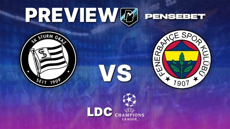 Sturm Graz vs Fenerbahçe – Pronostic Gratuit Ligue des Champions – 11/08/2026