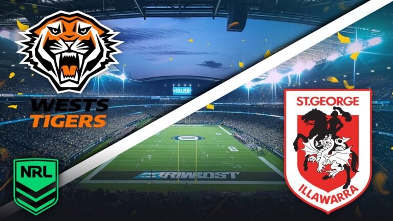 Tigers vs Dragons – Pronostic Gratuit NRL – 16/08/2026