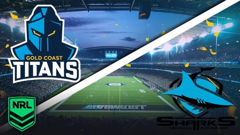 Gold Coast Titans vs Cronulla Sharks – Pronostic Gratuit NRL – 23/08/2026