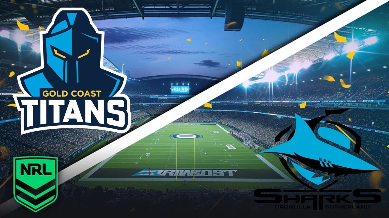 Gold Coast Titans vs Cronulla Sharks - Pronostic Gratuit NRL - 23/08/2026 Pronostic Gold Coast Titans vs Cronulla Sharks NRL