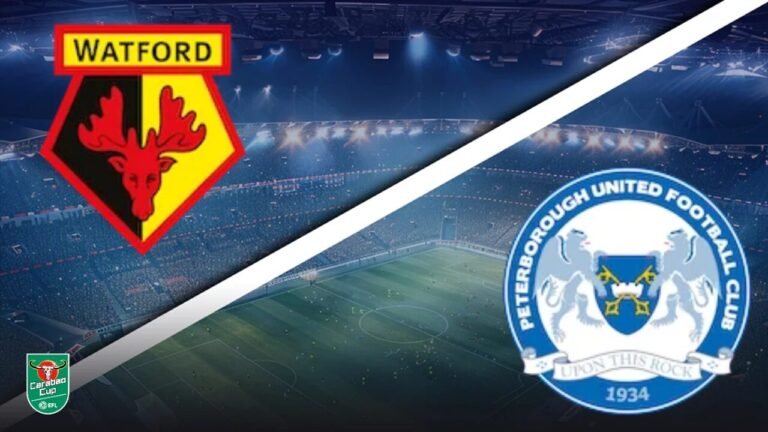 Watford vs Peterborough United – Pronostic Gratuit Football – 25/08/2026