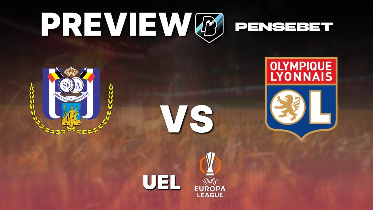 Anderlecht vs Lyon - Pronostic Gratuit Europa League - 16/09/2026 Anderlecht vs Lyon – Pronostic Gratuit Europa League – 16/09/2026