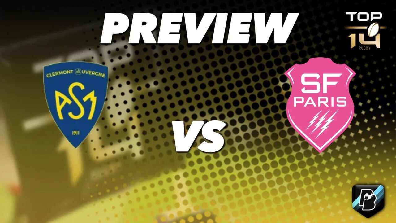 ASM Clermont vs Stade Français Paris - Pronostic Gratuit Top 14 - 12/09/2026 ASM Clermont vs Stade Français Paris – Pronostic Gratuit Top 14 – 12/09/2026