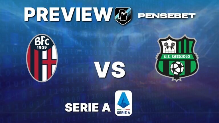Bologne vs Sassuolo – Pronostic Gratuit Serie A – 06/09/2026