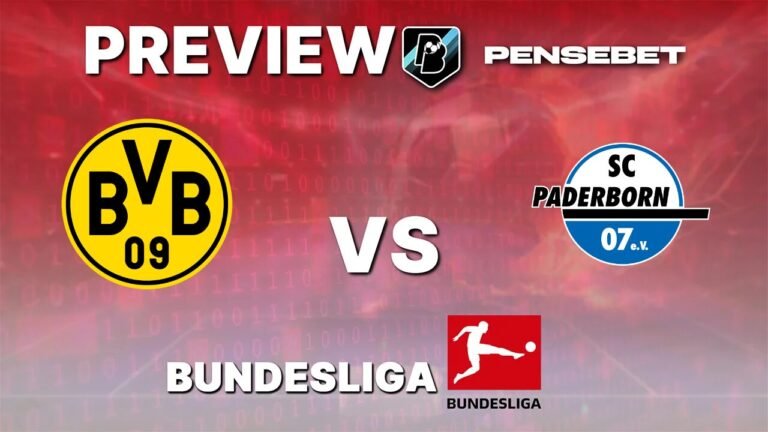 Borussia Dortmund vs SC Paderborn – Pronostic Gratuit Bundesliga – 12/09/2026