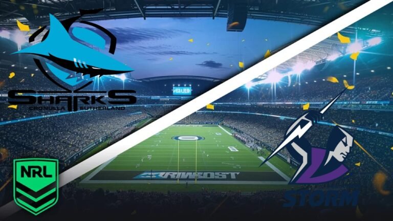 Cronulla Sharks vs Melbourne Storm – Pronostic Gratuit NRL – 05/09/2026