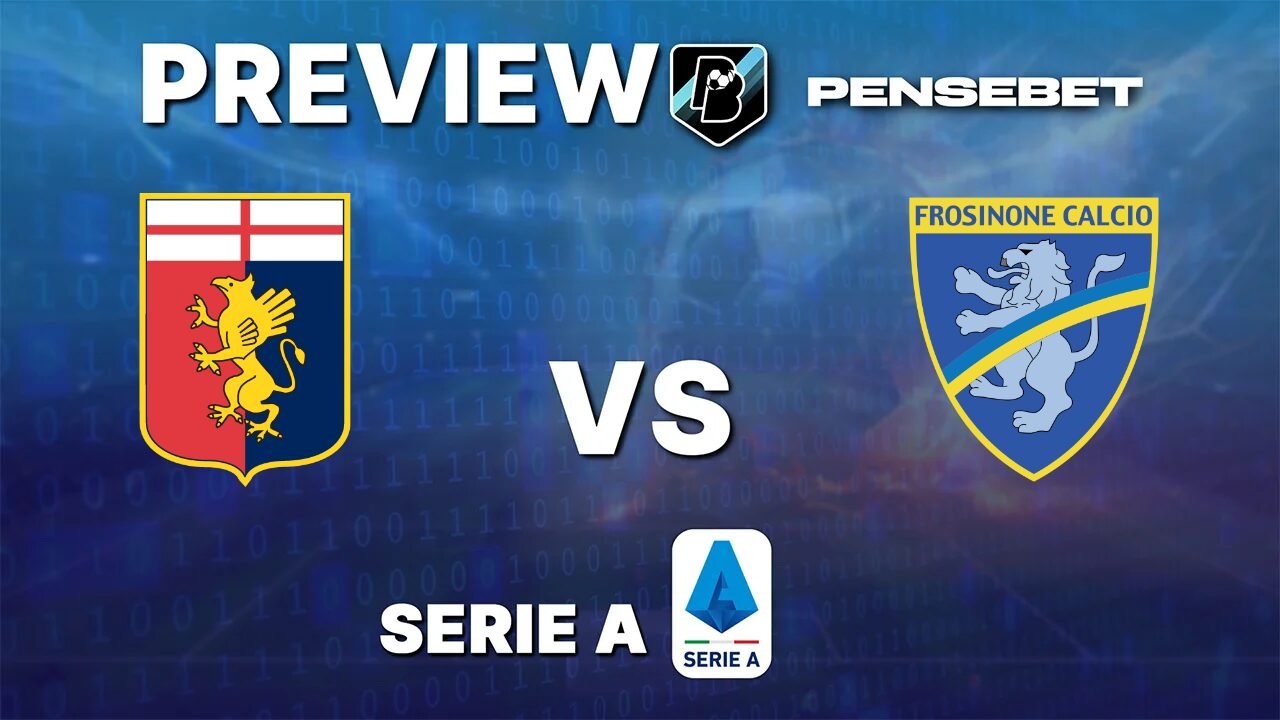 Genoa vs Frosinone - Pronostic Gratuit Serie A - 12/09/2026 Pronostic Genoa vs Frosinone Serie A