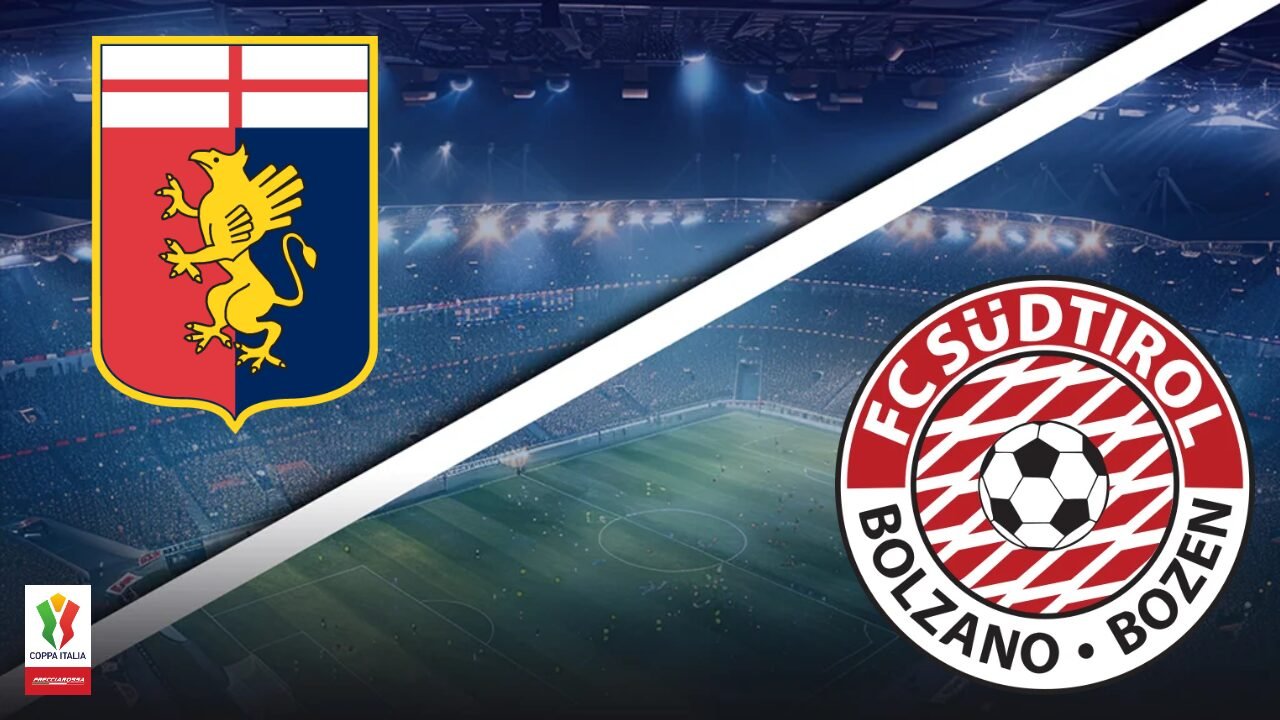 Genoa vs Südtirol - Pronostic Gratuit Coupe d'Italie - 15/09/2026 Pronostic Genoa vs Südtirol Coupe d'Italie