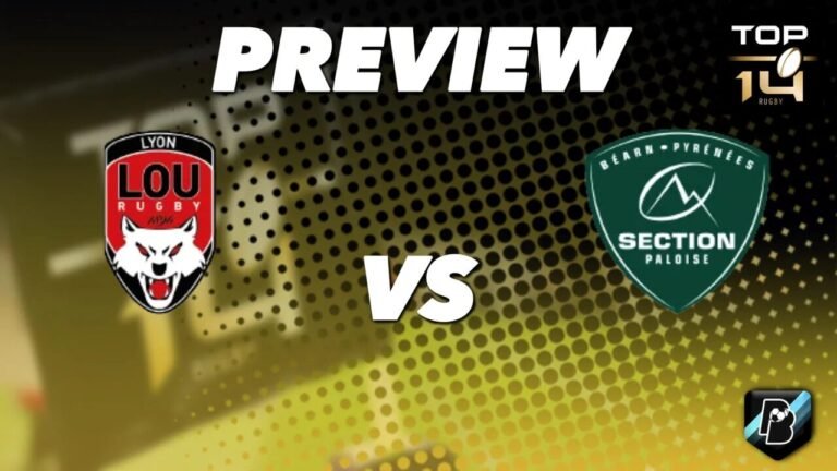 LOU Rugby vs Section Paloise – Pronostic Gratuit Top 14 – 19/09/2026