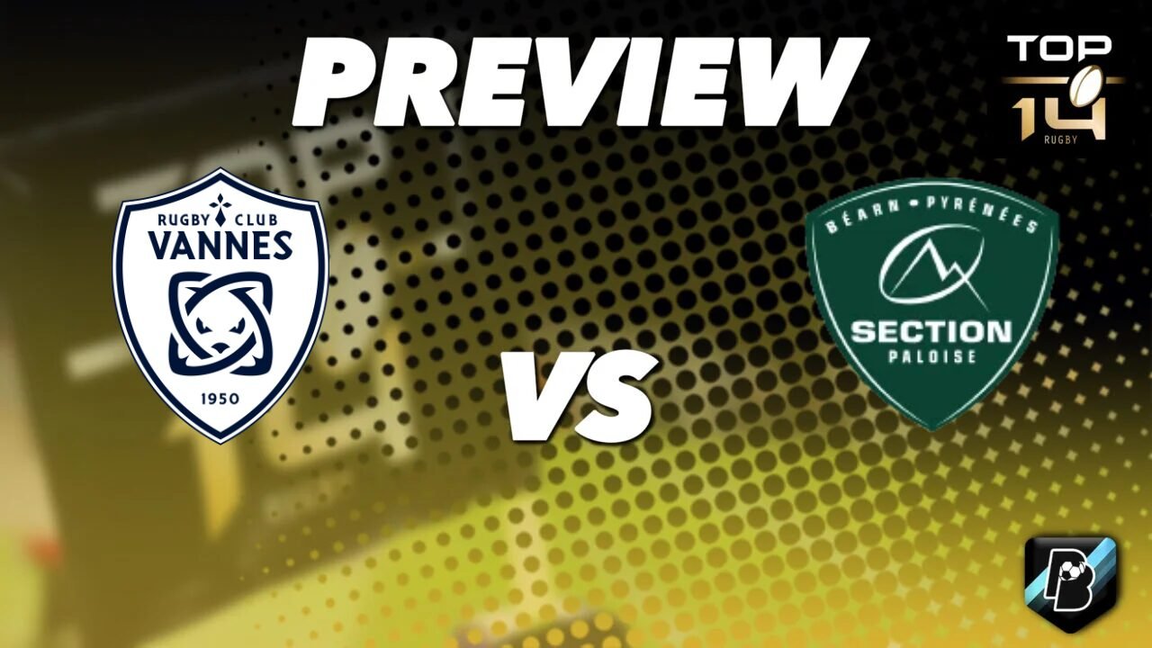 Pronostic RC Vannes vs Section Paloise Top 14