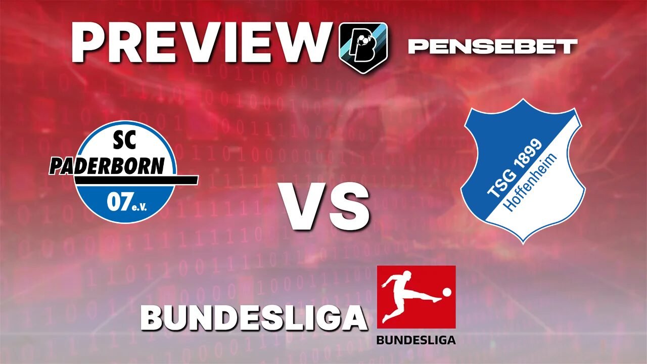 SC Paderborn 07 vs TSG Hoffenheim - Pronostic Gratuit Bundesliga - 20/09/2026 Pronostic SC Paderborn 07 vs TSG Hoffenheim Bundesliga