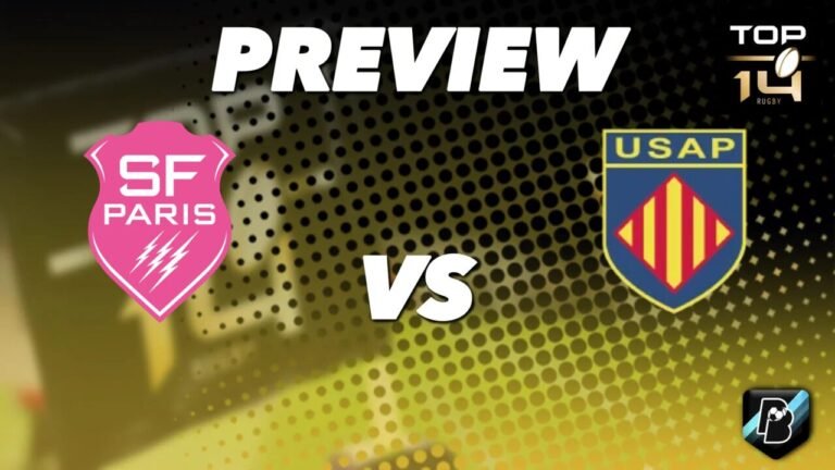 Stade Français Paris vs USA Perpignan – Pronostic Gratuit Top 14 – 05/09/2026