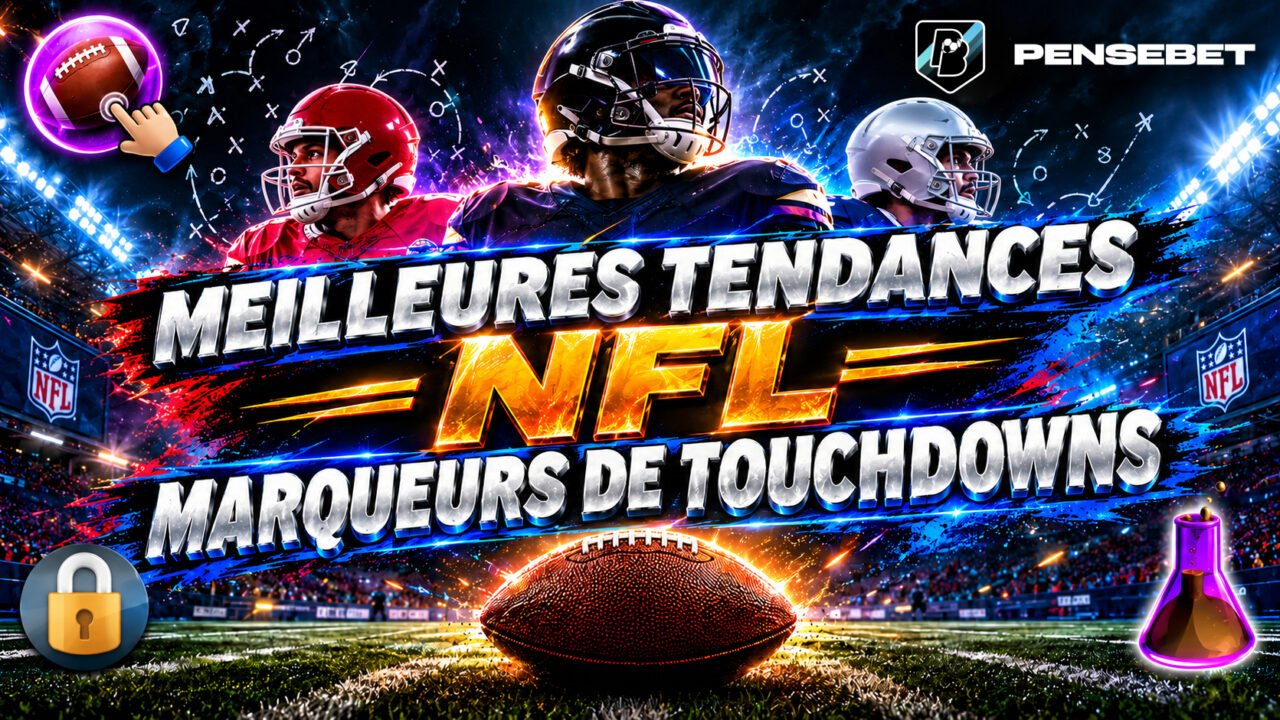 MEILLEURES TENDANCES NFL MARQUEURS DE TOUCHDOWNS