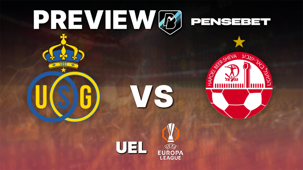 Pronostic Union Saint-Gilloise vs Hapoel Beer-Sheva Europa League