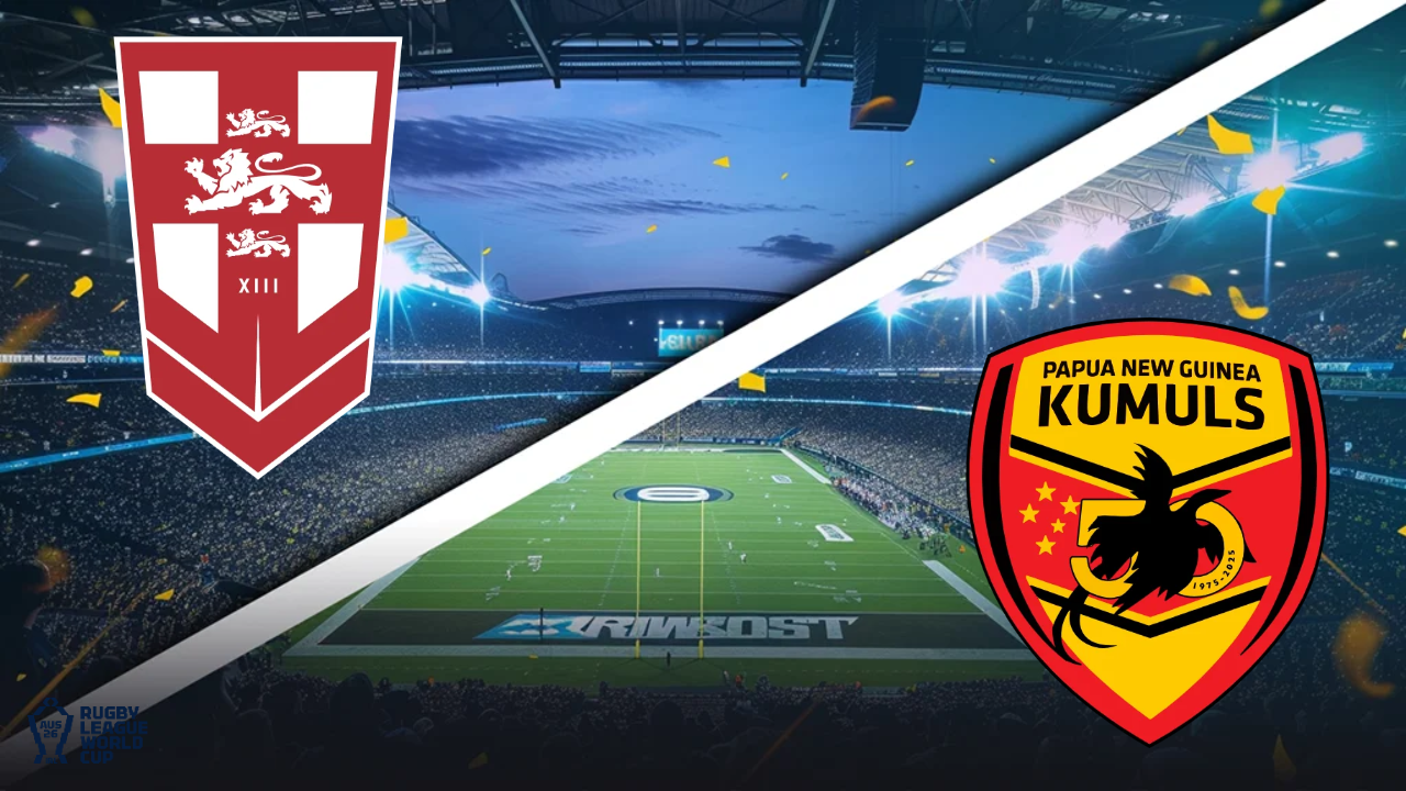 Angleterre vs Papouasie-Nouvelle-Guinée - Pronostic Gratuit Rugby à XIII Pronostic Angleterre vs Papouasie-Nouvelle-Guinée Coupe du Monde de rugby à XIII