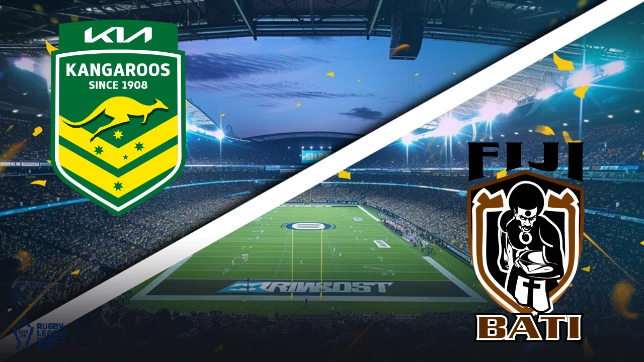 Pronostic Australie vs Fidji Coupe du Monde de rugby à XIII
