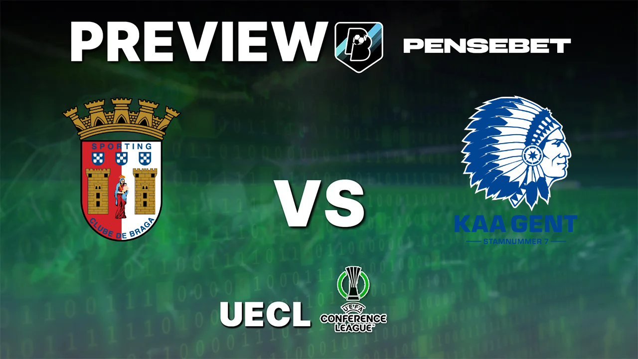 Braga vs Gent - Pronostic Gratuit Conference League - 22/10/2026 Pronostic Braga vs Gent Conference League