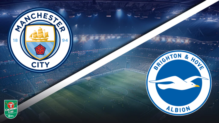 Manchester City vs Brighton – Pronostic Gratuit EFL Cup