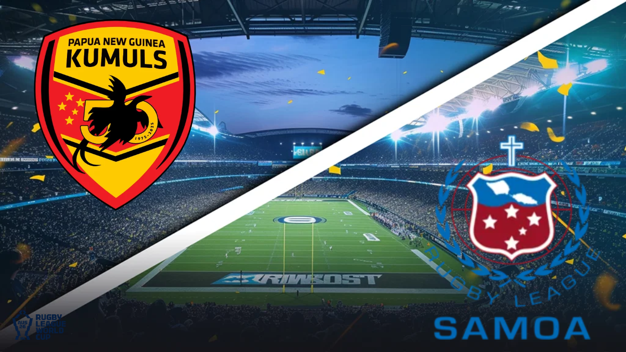 Pronostic Papouasie-Nouvelle-Guinée vs Samoa Coupe du Monde de rugby à XIII