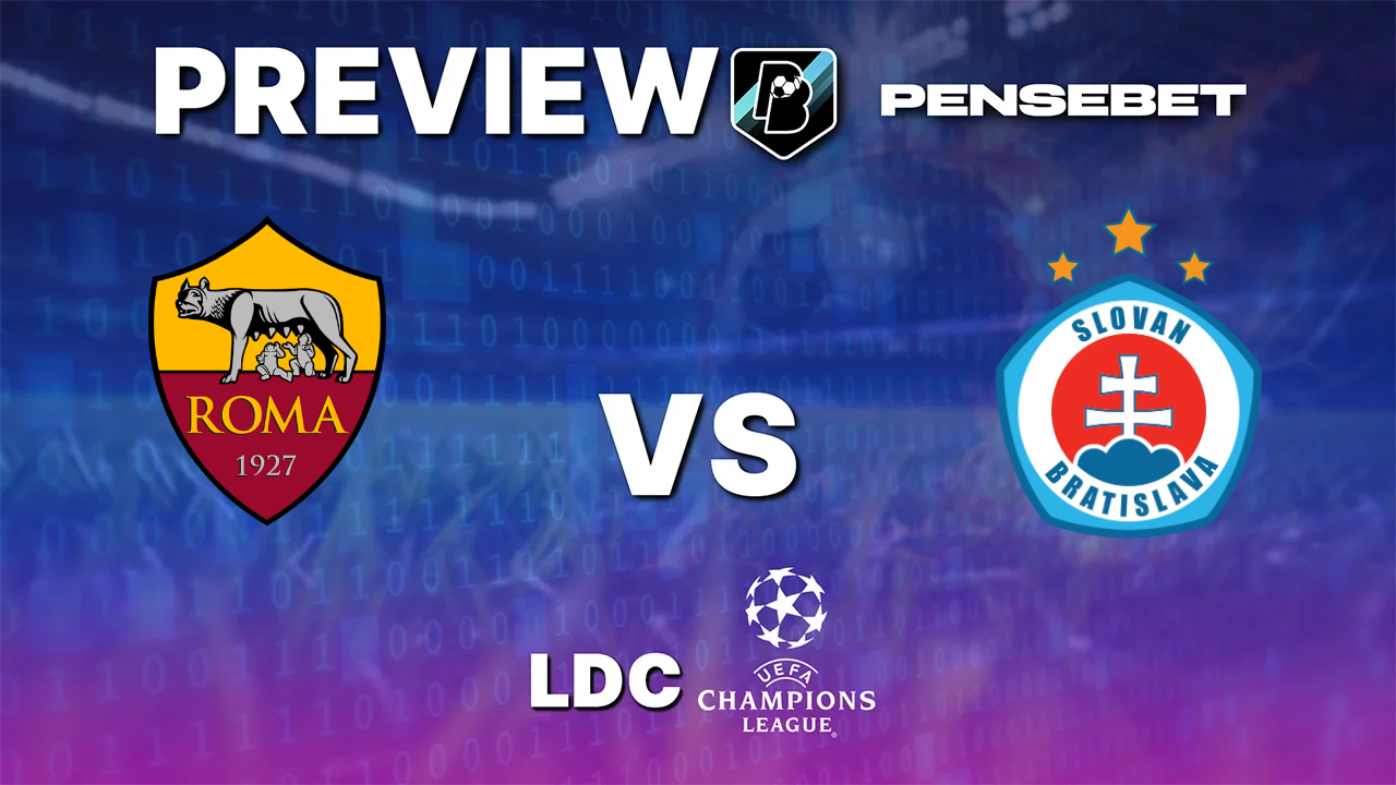 Roma vs Slovan Bratislava - Pronostic Gratuit Ligue des Champions - 20/10/2026 Pronostic Roma vs Slovan Bratislava Ligue des Champions