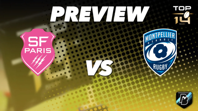 Stade Français Paris vs Montpellier Hérault Rugby – Pronostic Gratuit Top 14 – 10/10/2026