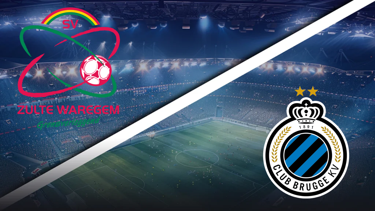 Pronostic Zulte Waregem vs Club Bruges Pro League